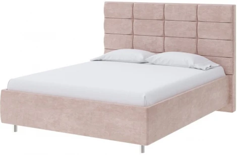 PROxSON Кровать Shapy без основания (Ткань: Велюр Лофти Мокко) 180x190