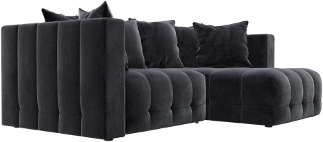 Диван угловой Лига-052 НПБ угол универсальный Лига Диванов (Велюр) арт.128800