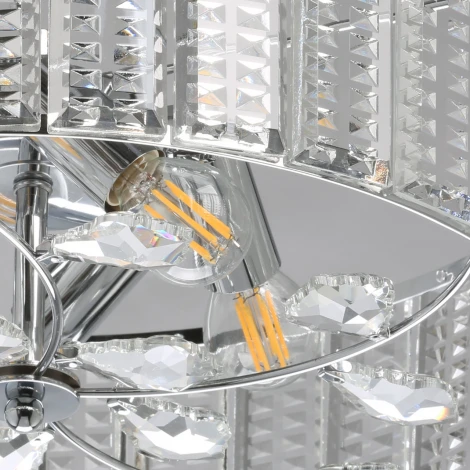 Подвесная люстра Аделард 642016105 MW-Light (220V, на цепи, круглые)