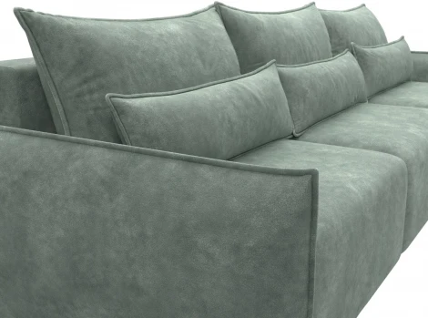 Диван прямой Лига-051 НПБ Лонг Лига Диванов (Велюр) арт.128709