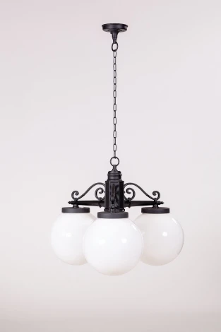 Уличный светильник подвесной Oasis Light GLOBO S 88270S/3 Bl (220V, на цепи, шар, IP44)