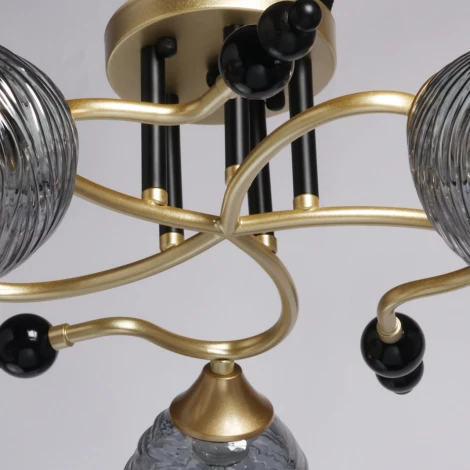 Потолочная люстра на штанге De City Клэр 463012505 (220V)