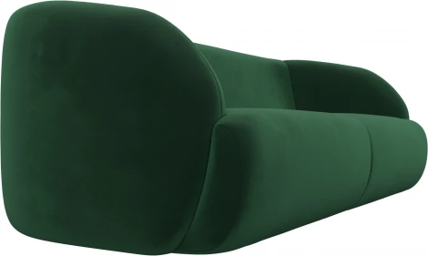 Диван прямой Лига-041 (Зеленый/Велюр) Лига Диванов арт.122201