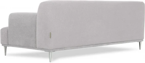 Диван Portofino 2-х местный ОГОГО (арт.753134), (Велюр/Светло-серый)