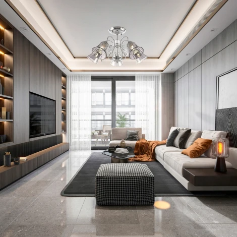 Потолочная люстра на штанге Arte Milano AM340800 340800/5 CR (220V)