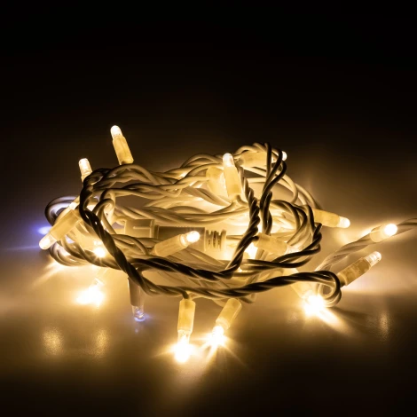 Гирлянда светодиодная Нить уличная 3 м теплый свет ЭРА ERAPS-WK3