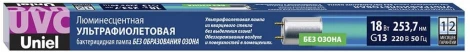 Лампочка люминесцентная Uniel EFL EFL-T8-18/UVCB/G13/CL