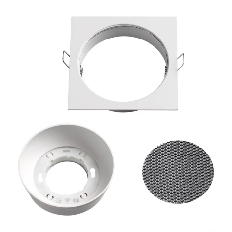 Светильник встраиваемый Novotech Gemini 371005 белый IP20 GX53 12W 220V