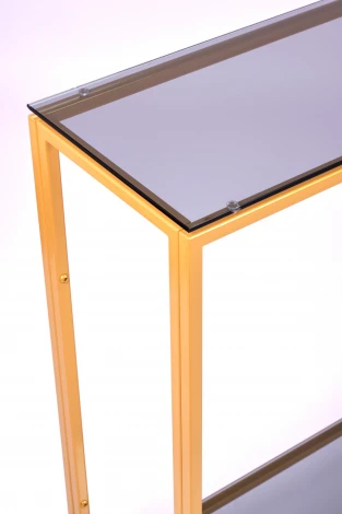 Консольный стол AllConsoles 1082-CG grey золотой