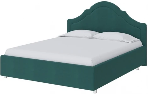 PROxSON Кровать Vintage (Ткань: Велюр Forest 560 Морская волна) 200x200