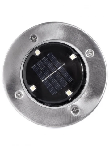 Грунтовый светильник на солнечной батарее Uniel USL-F-171/PT130 INGROUND (LED, круглые, IP44)