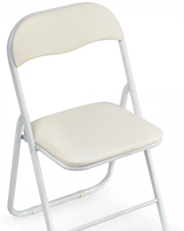 Стул Woodville на металлокаркасе Fold 1 складной beige / white 15479