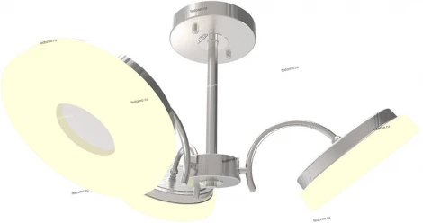 IDLamp Frittelle 107/3PF-LEDWhitechrome