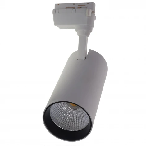 Трековый светильник однофазный, светодиодный 4000К 220V 40W Volpe ULB-Q277 ULB-Q277 40W/4000К WHITE
