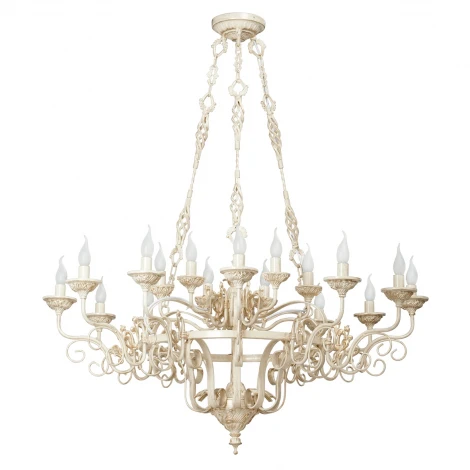 Подвесная люстра Vitaluce V1115/12+6 (220V, на цепи, свеча)