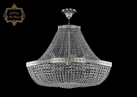 Потолочная люстра на штанге Art Classic 21.28 21.283.H1.80SP.Ni