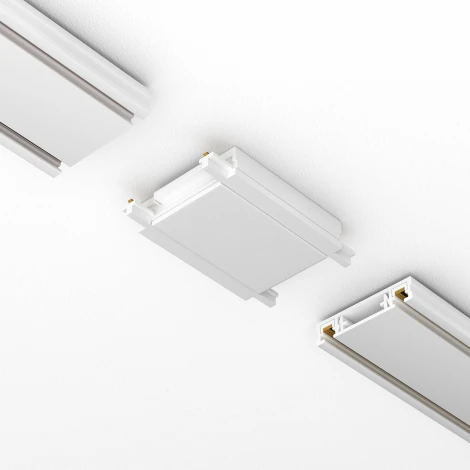 Коннектор питания прямой Radity белый (магнитный) Maytoni Technical TRA084C-11W