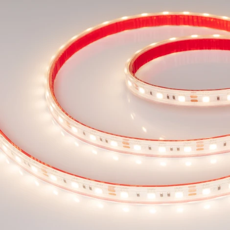 Светодиодная лента герметичная RTW-PS-B60-12mm 12V Warm3000 (14.4 W/m, IP67, 5060, 5m) (Arlight, 14.4 Вт/м, IP67) 022325(2)