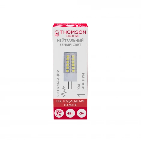 Лампочка светодиодная прозрачная кукуруза G4 4W Thomson G4 TH-B4205