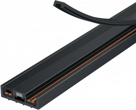 Шинопровод магнитный накладной ультратонкий iLedex Vision48/25 4825-25/7-1000-BK