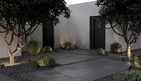 Грунтовый светильник Maytoni Bern O050FL-L2GF3K (LED, 220V, круглые, IP65)