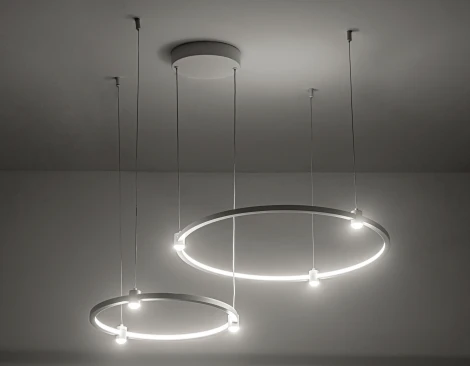 Подвесной светильник светодиодный COMFORT FL5521 Ambrella (220V, на тросе)