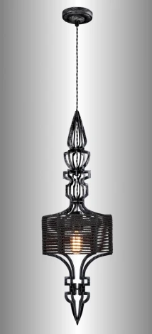Подвесной светильник Crystal Lux Prima SP1 A BLACK-SILVER/BLACK
