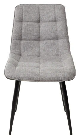 Стул CHIC 1983-07 серый/ RU-07 серая сталь/ черный каркас