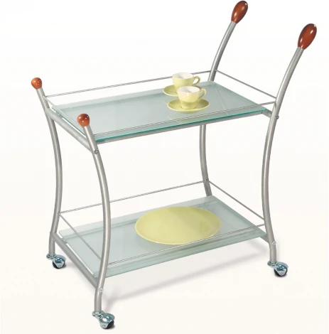 Стол сервировочный Поло металлик/ матовое от фабрики Mebelik