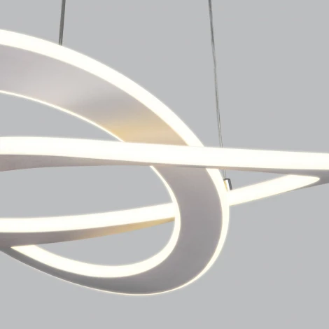 Подвесная люстра Eurosvet Smart Onde 90217/1 белый