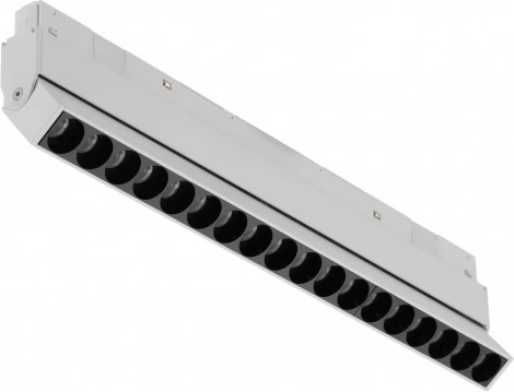 Трековый магнитный светильник Downlight 48V iLedex Vision48/22 4822-003-L350-18W-38DG-4000K-WH