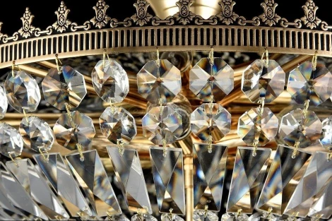 Потолочная люстра Maytoni Tiara DIA500-CL-40-06-G