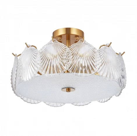 Потолочная люстра на штанге Arte Milano Rim 312009/D400 BS (220V, круглые, ракушка)