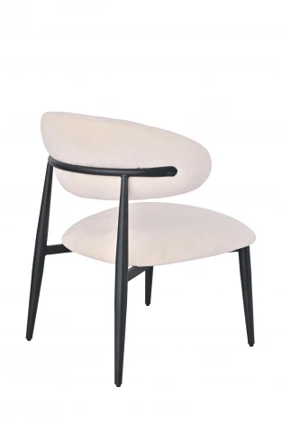 Кресло лаунж Ayla молочный 2 шт. Stool Group УТ000042038