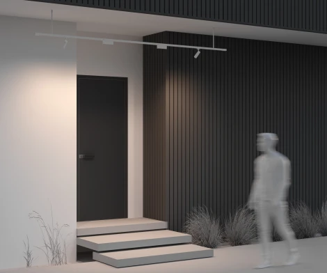 Жесткий подвес для уличной трековой системы Maytoni O-TR001-HL-W300