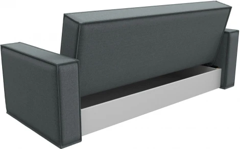 Диван-книжка Куба (Серый/Рогожка) Лига Диванов арт.122059