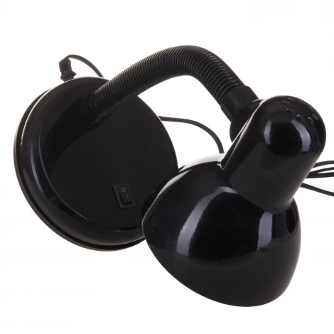 Интерьерная настольная лампа для школьника Uniel TLI-204 Black. E27 (220V, выключатель)