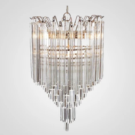 Подвесная люстра Odeon Chandelier Glass Clear ImperiumLoft 40.1929-2 (75294-22) (220V, на цепи)