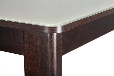 Раскладной стол Benvenuto Pranzo Стекло бежевое VEBB