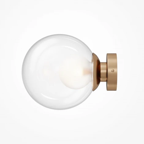 Настенно-потолочный светильник Maytoni Basic form MOD521WL-01G3 (220V, шар)