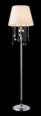 Торшер Crystal Lux MERCEDES PT1 CHROME/SMOKE (220V, подвески)