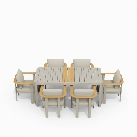 Комплект уличной мебели Cloud Dining Cosmo 422941