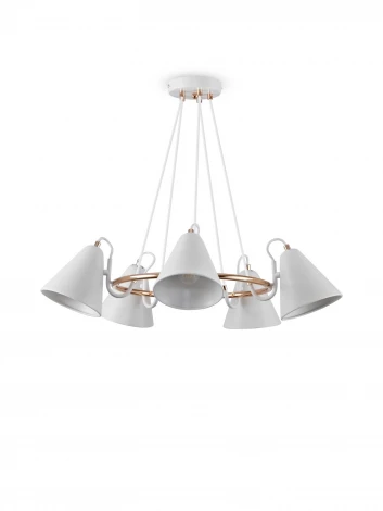 Подвесная люстра Freya Falke Market FR8001PL-05WG