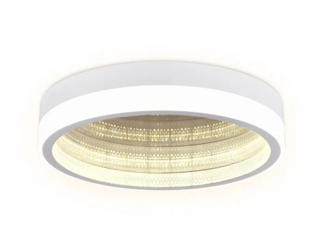 Потолочный светильник круглый Ambrella Acrylica FA9431 (регулировка яркости, LED, 220V, пульт управления, управление смартфоном, умный дом - PC.Lamper, круглые)