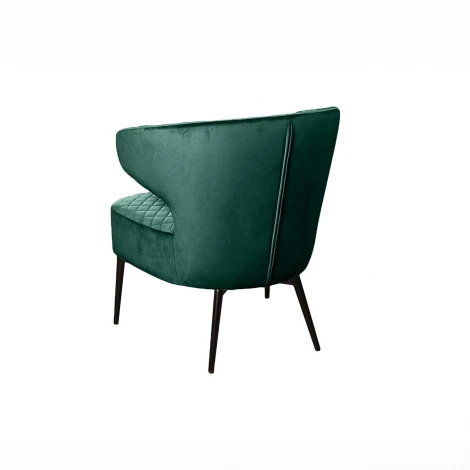 Кресло Top Concept Richard ромб, бархат зелёный 19