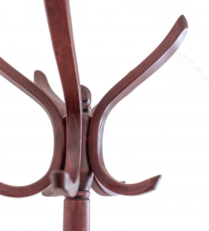 Вешалка напольная В 12Н махагон от фабрики Mebelik