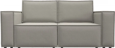 Диван прямой Куба мини (Бежевый/Рогожка) Лига Диванов арт.121889