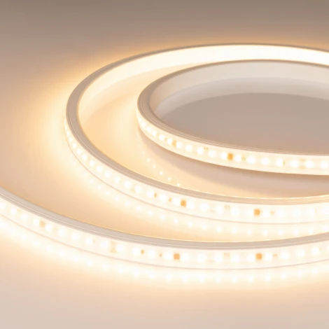 Светодиодная лента герметичная ARL-PV-A84-17mm 230V Warm2700 (14 W/m, IP65, FlickerFree, 10m) (Arlight) 054692