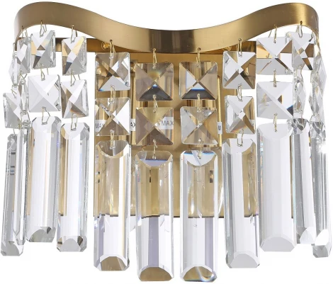 Настенный светильник Favourite Unda 4135-2W (220V, хрусталь)