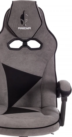 Кресло ARENA флок , серый/черный, 29/35 Tetchair 14129